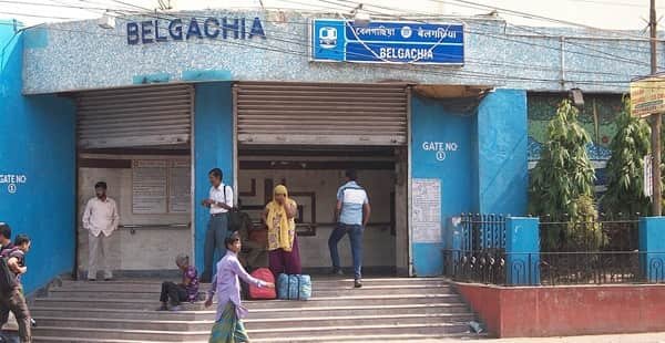Belgachia Metro Station