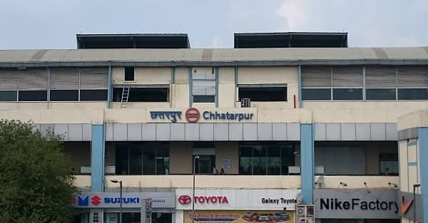 Chhatarpur Metro Station