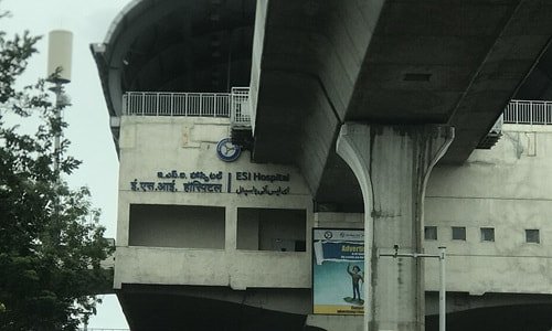 ESI Hospital Metro Station