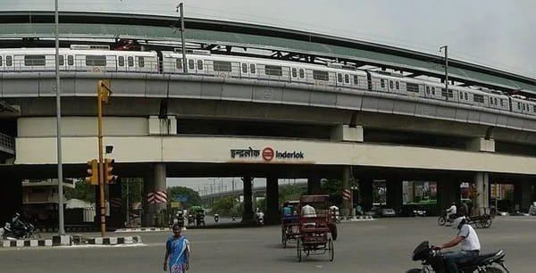 Inderlok Metro Station