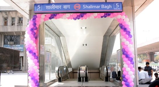 Shalimar Bagh Metro Station