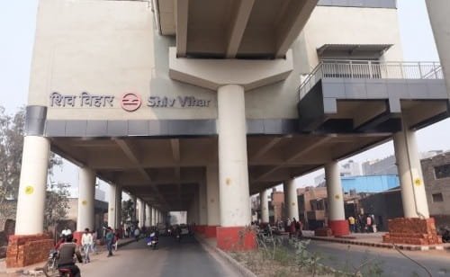 Shiv Vihar Metro Station