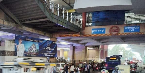Uttam Nagar East Metro Station
