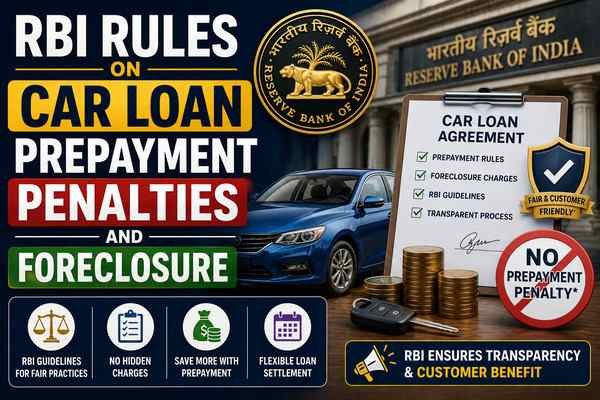 RBI Rules on Car Loan Prepayment Penalties and Foreclosure